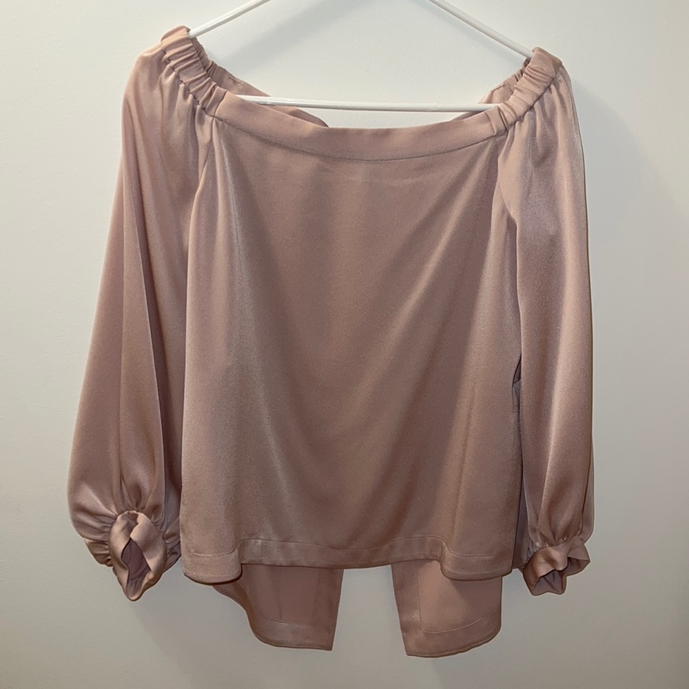 BCBGMaxAzaria Off the Shoulder Blouse